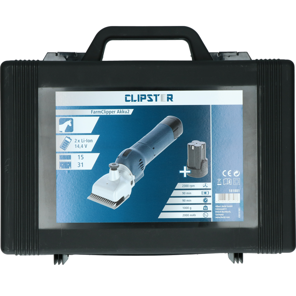 Clipster FarmClipper Akku2 Pferd *