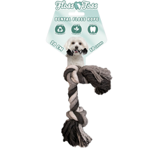 Floss Toss Dental Rope 2 Knot - 20 cm *