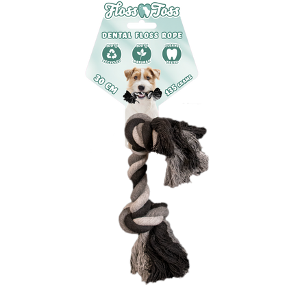Floss Toss Dental Rope 2 Knot - 30 cm *
