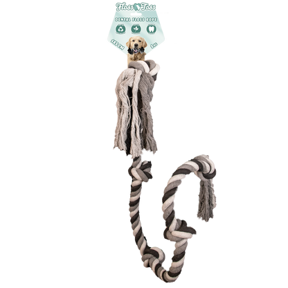Floss Toss Dental Rope 5 Knot - 185 cm *