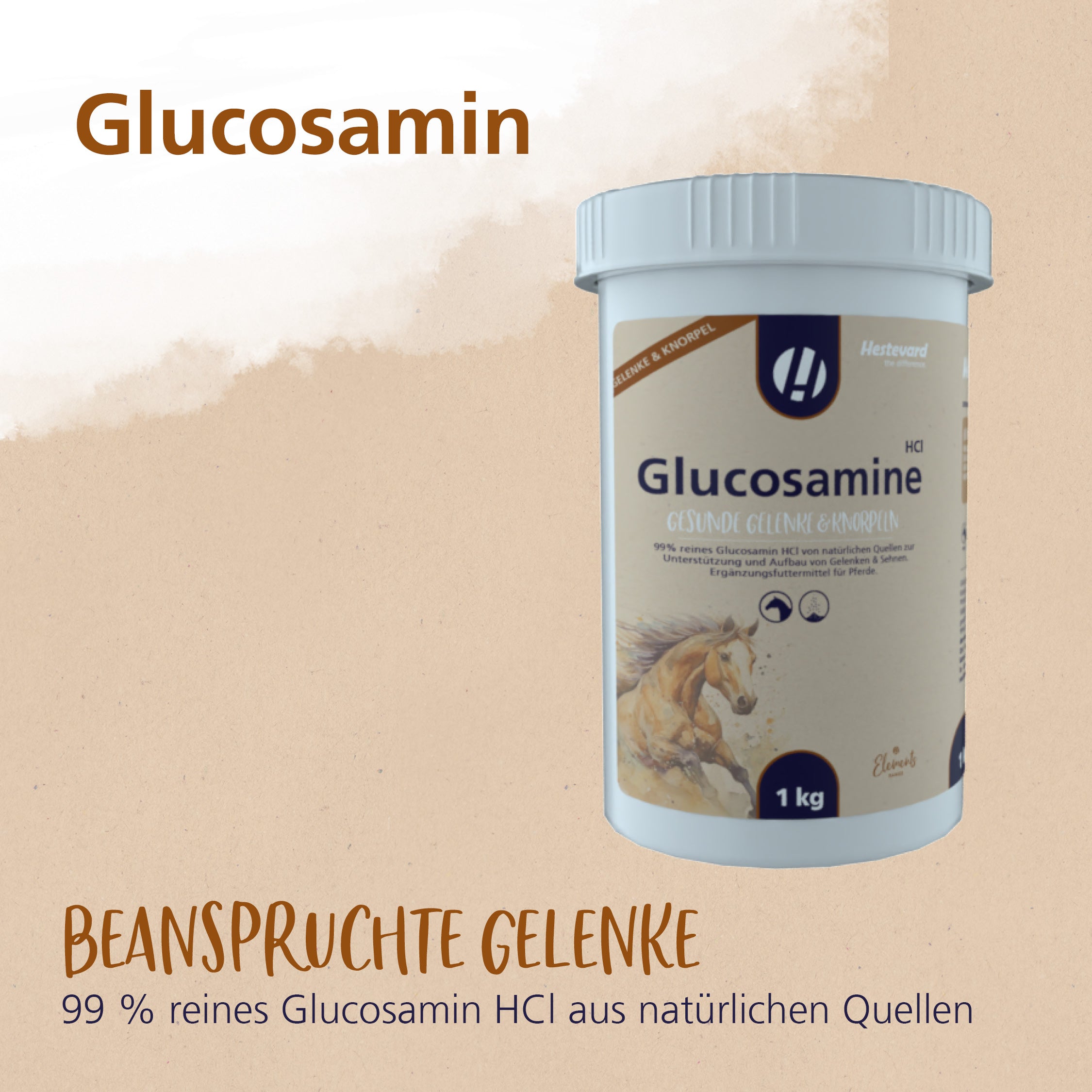 Hestevard Glucosamin HCl