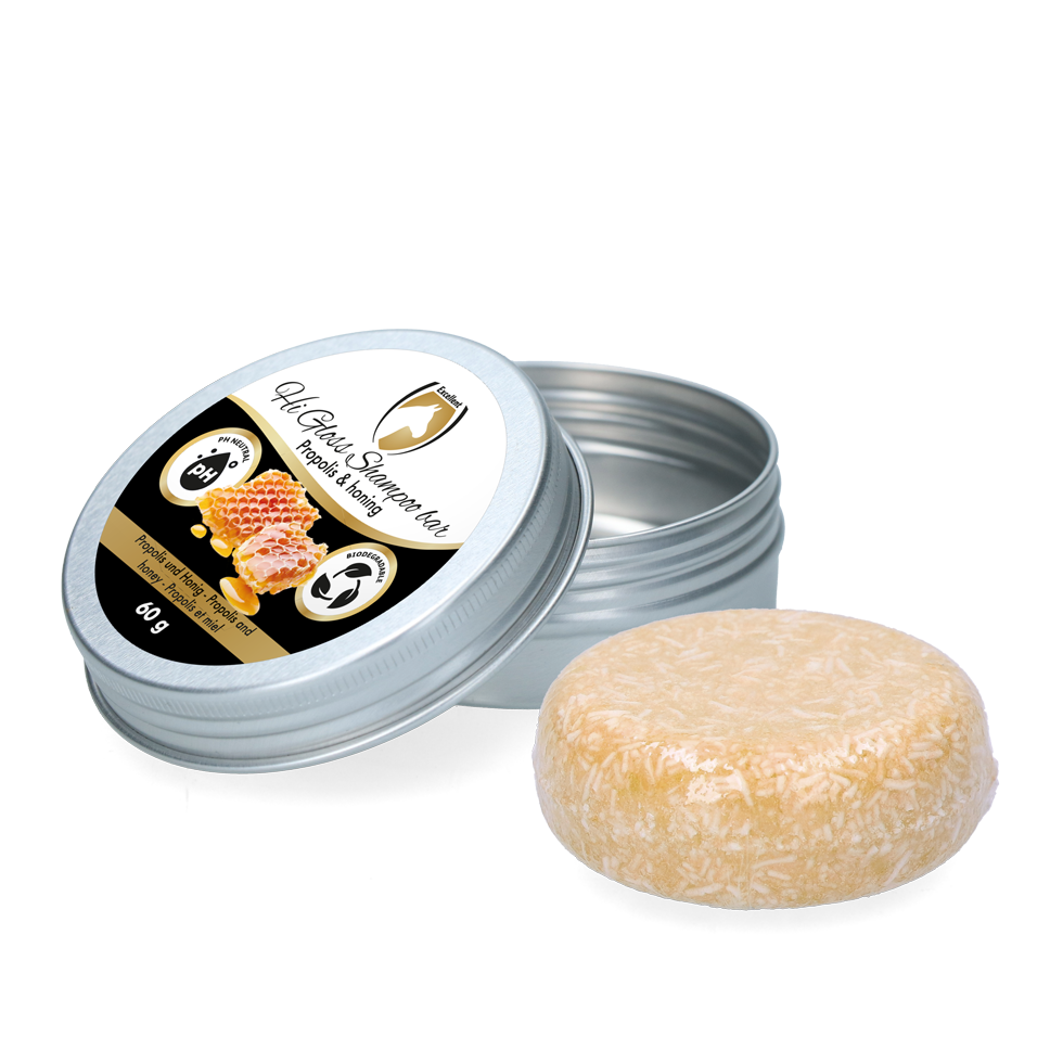 Excellent Horse Hi Gloss Shampoo Bar Propolis & Honig 60 g *