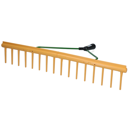 Heurechen mit Egalisierkante 64 cm, 16 Zähne *