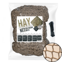 Hay Slow Feeder Net Rundballen