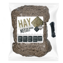Hay Slow Feeder Net Rundballen