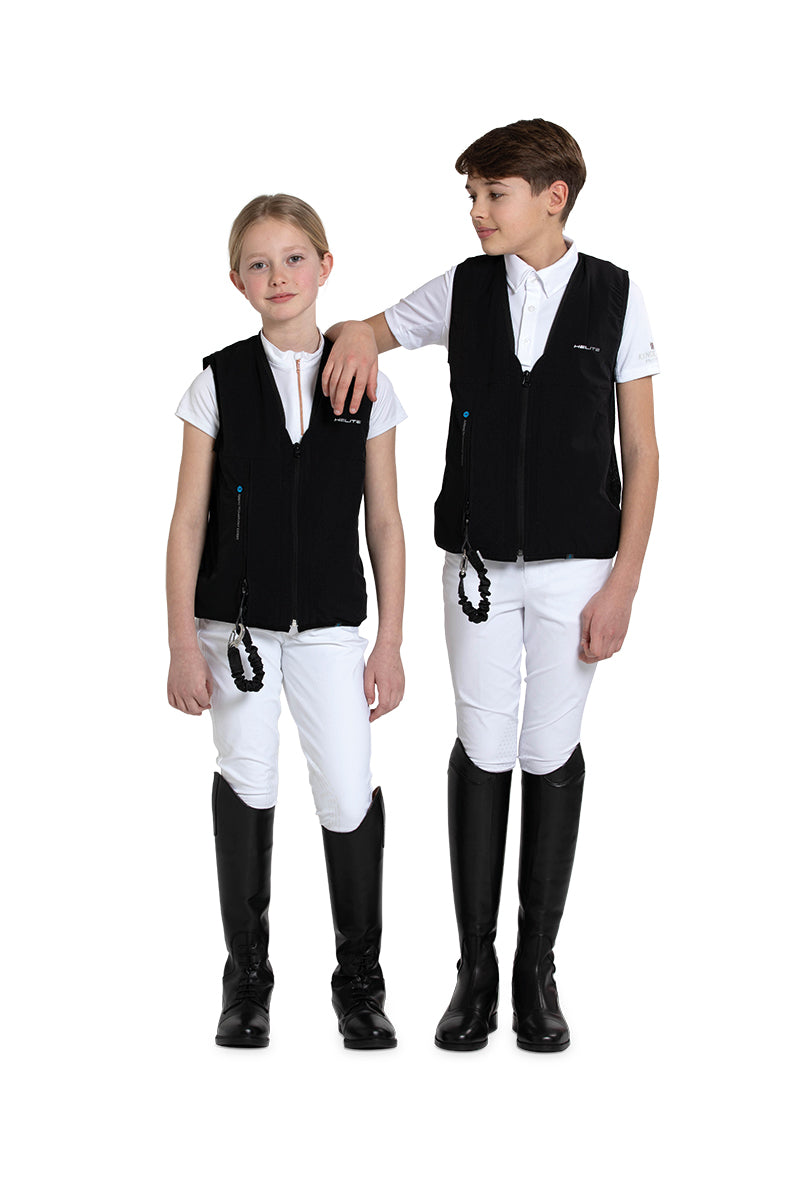 Helite ZIP'IN 2 Airbagweste – Flexibel, sicher & perfekt für junge Reiter (Größe Child M)