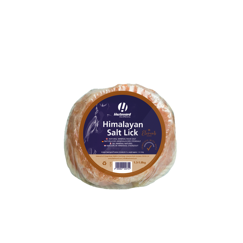 Hestevard Himalayan Salt Lick – Natürlicher Himalaya-Salzleckstein für Pferde