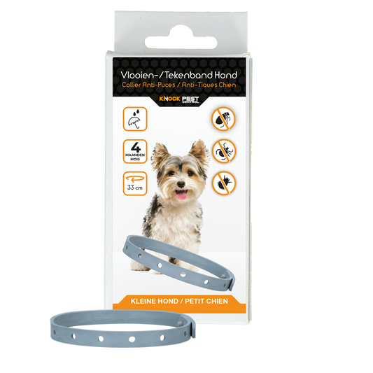 Knock Pest Floh/Zeckenhalsband Hund 33 cm NL/FR *