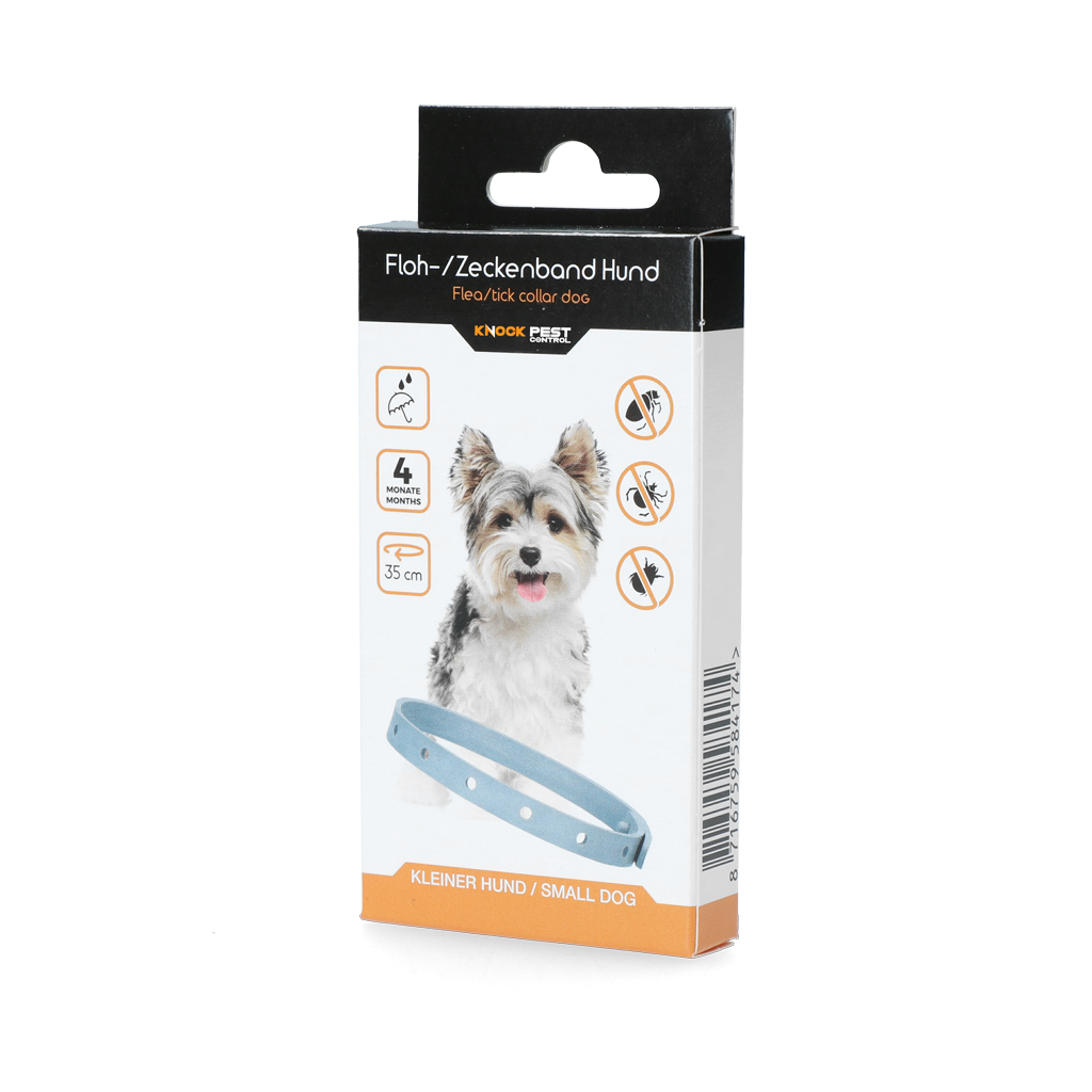 Knock Pest Floh/Zeckenhalsband Hund 33 cm DE/UK *