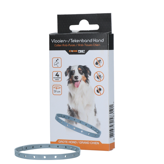 Knock Pest Floh/Zeckenhalsband Hund 59 cm NL/FR *
