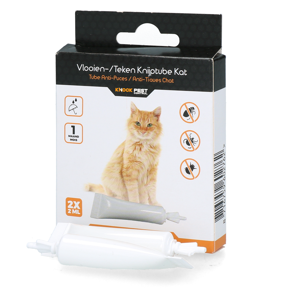 Knock Pest Floh-Zeckentube Katze DE/UK *