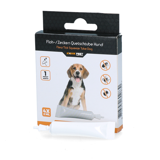 Knock Pest Floh-Zeckentube Hund 5 bis 15 kg DE/UK *