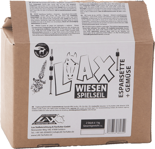 Lax Wiese Spielseil Esparsette + Gemüse *