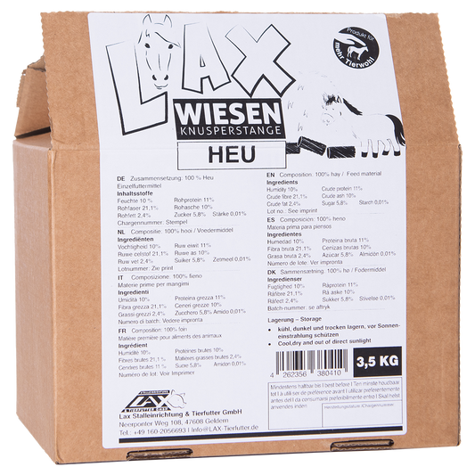 Lax Wiesen Knusperstange Heu *