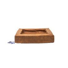 Let's Sleep Comfy Cushion Hundekorb M Cognac