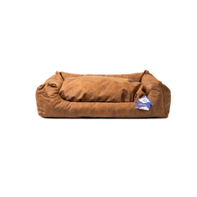 Let's Sleep Sweet Dreams Hundekorb Mit Kissen L Cognac