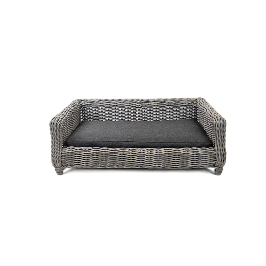 Let's Sleep Cozy Basket Weidenkorb Für Hunde M Anthrazit *