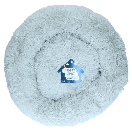 Let's Sleep Donut Hellgrau L *