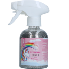 Lucky Horse Unicorn Glitzerspray Silber