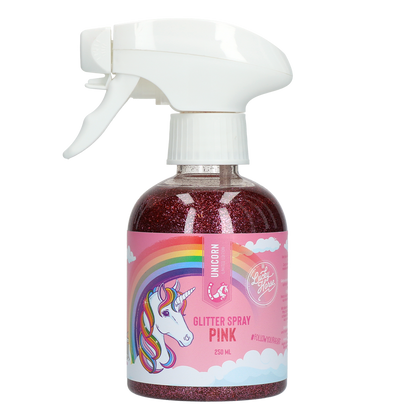 Lucky Horse Unicorn Glitzerspray Rosa