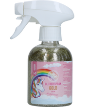 Lucky Horse Unicorn Glitzerspray Gold