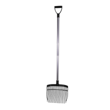 Mistgabel komplett (mit Stiel 115 cm) Schwarz