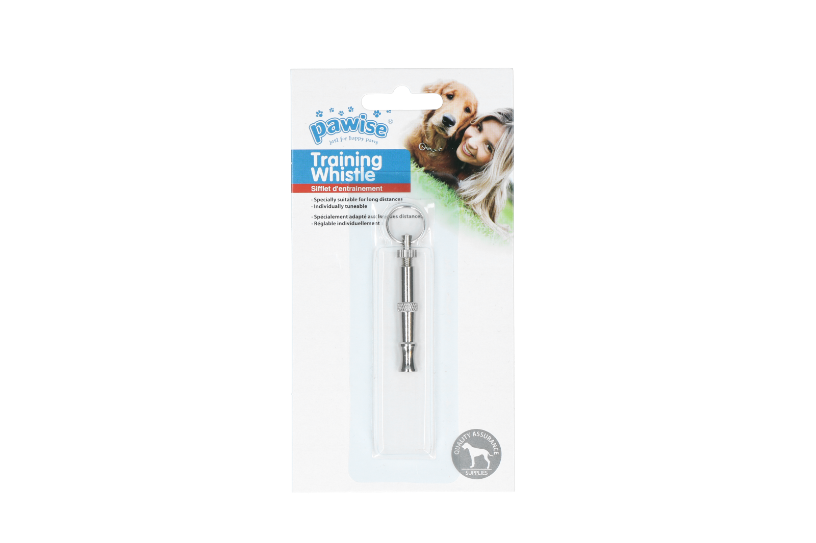 Pawise Dog Training Whistle Silber
