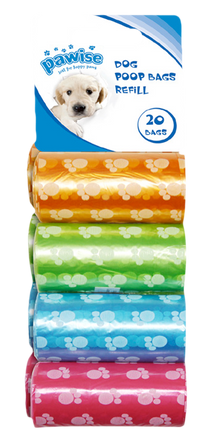 Pawise Refill Poop Bag 8-pack