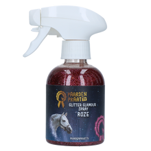 Paardenpraat TV Glitter Glamour Spray Rosa