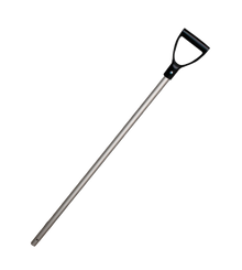 Schaufelstiel Aluminium 28x105 cm Schwarzer Griff