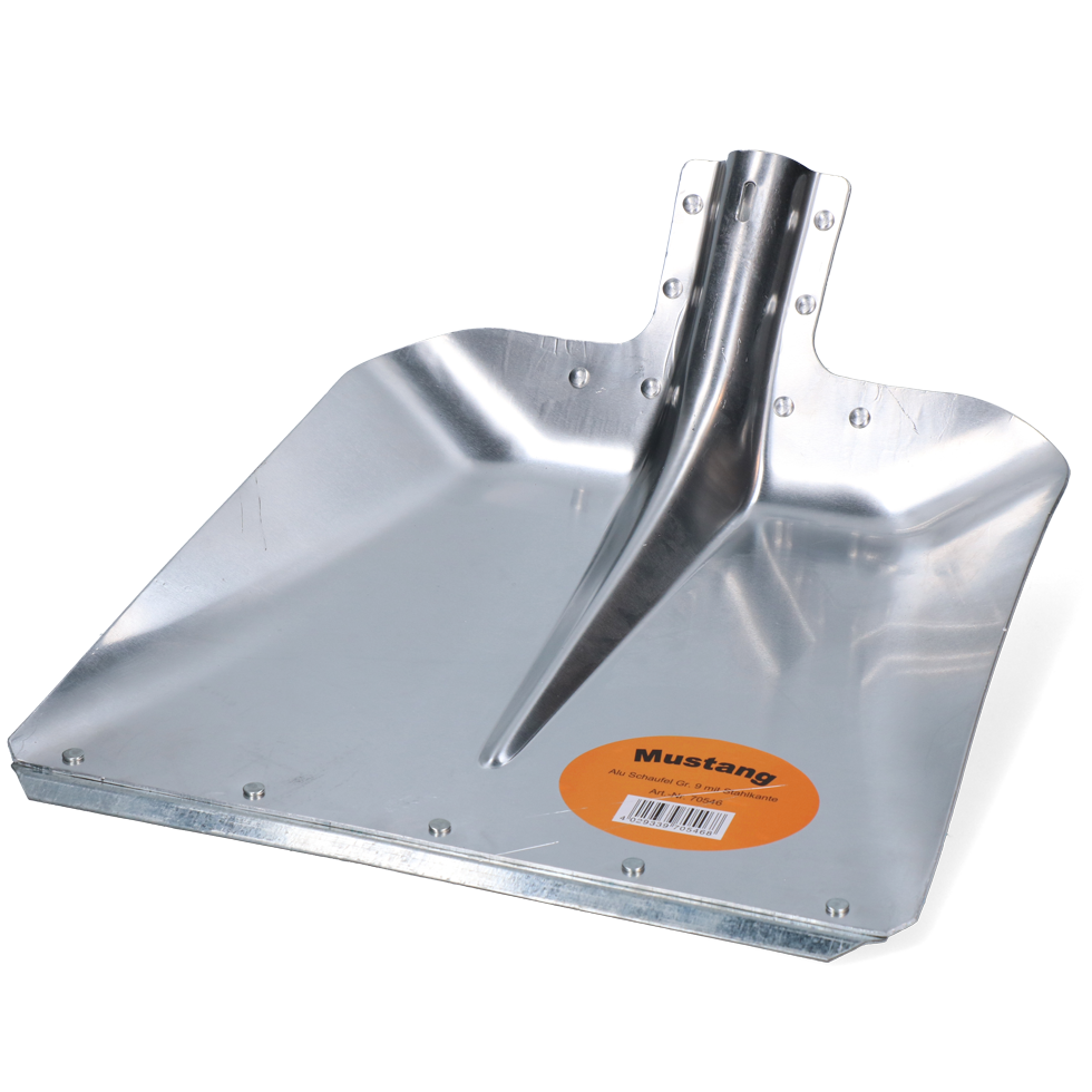 Schaufel Mustang aluminium, 27 cm breit 38 cm