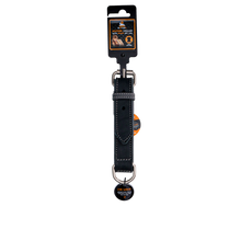 Spotted! Pro Lederhalsband Schwarz 2,5 x 40 cm