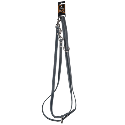Spotted! Pro Leder Trainingsleine Grau 1,6 x 250 cm *