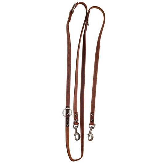 Spotted! Pro Leder Trainingsleine Braun 1,6 x 250 cm *