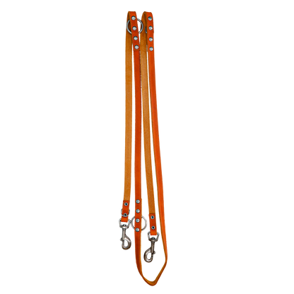 Spotted! Pro Leder Trainingsleine Cognac 1,6 x 250 cm *