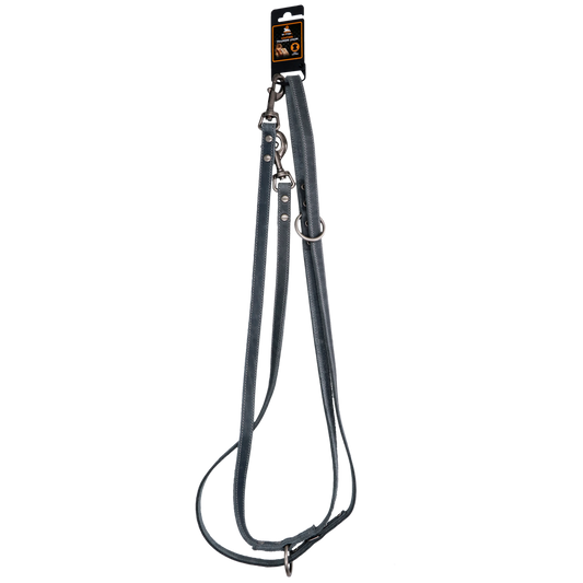 Spotted! Pro Leder Trainingsleine Grau 2 x 250 cm *