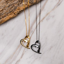 Sterlingsilber Horseshoe Nail Heart Kette – Symbol für Stärke, Zusammenhalt & zeitlose Eleganz
