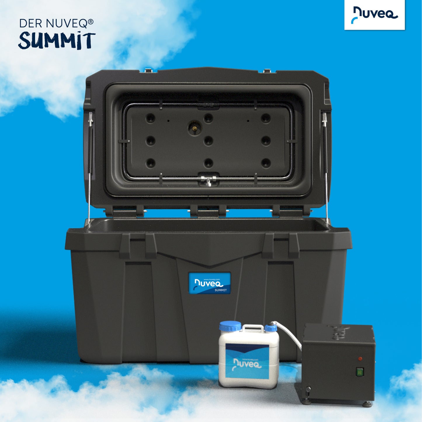 NUVEQ® Summit PRO – Der Hochleistungs-Heubedampfer für professionelle Ansprüche!