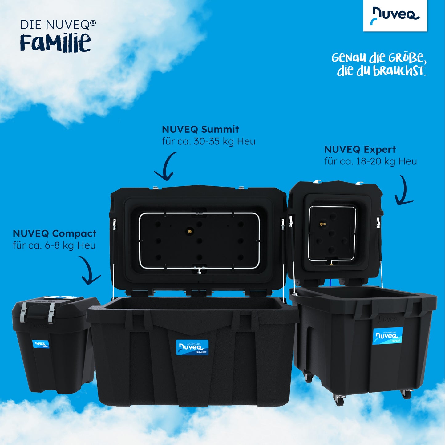 NUVEQ® Summit PLUS – Der Hochleistungs-Heubedampfer für maximale Effizienz!