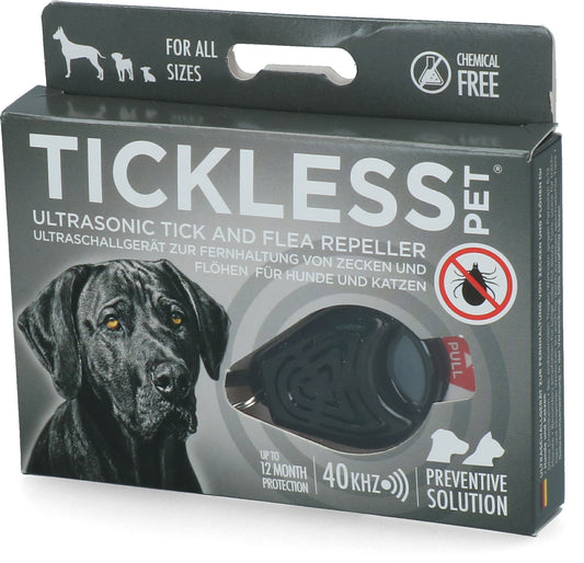Tickless Pet Mindestschutz von 6 Monaten Schwarz *