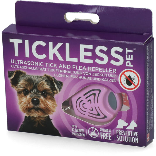 Tickless Pet Mindestschutz von 6 Monaten Rosa *