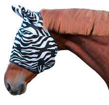 Fliegenschutzmaske Zebra Pony