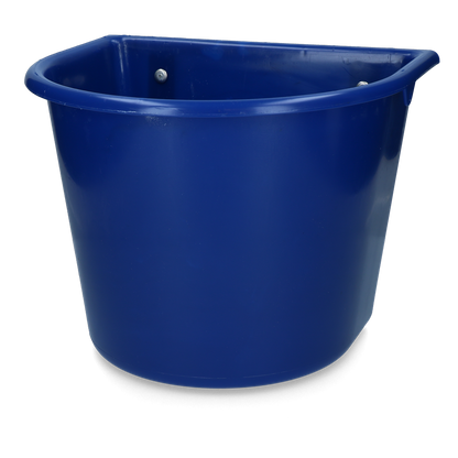 Futtertroge 15 l mit Haken Dunkelblau