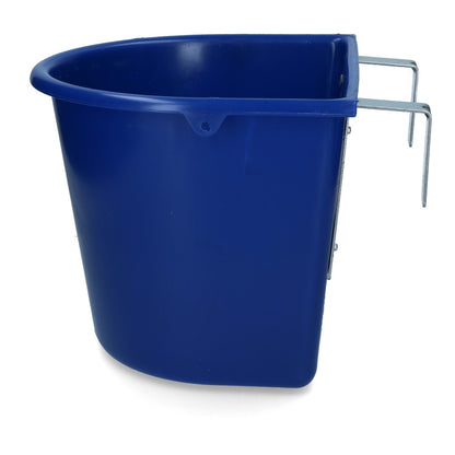Futtertroge 15 l mit Haken Dunkelblau