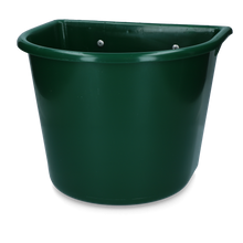 Futtertroge 15 l mit Haken Grün