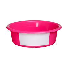 Futterschale 6 l Rosa (mit weißem Label)
