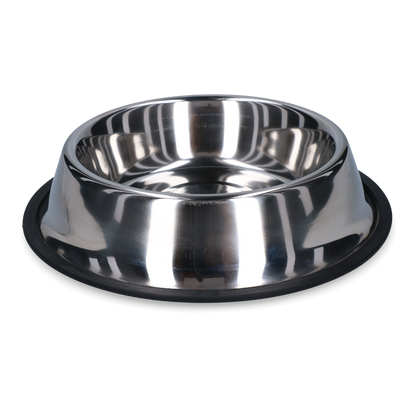 Anti-Rutsch Speise- & Trinkschale Edelstahl 450 ml Ø 19 cm *