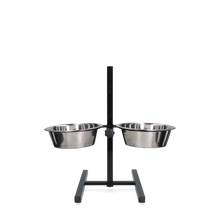 Futter- und Trinkschale Edelstahl T-Ständer Ø 21 cm (1,75 l)