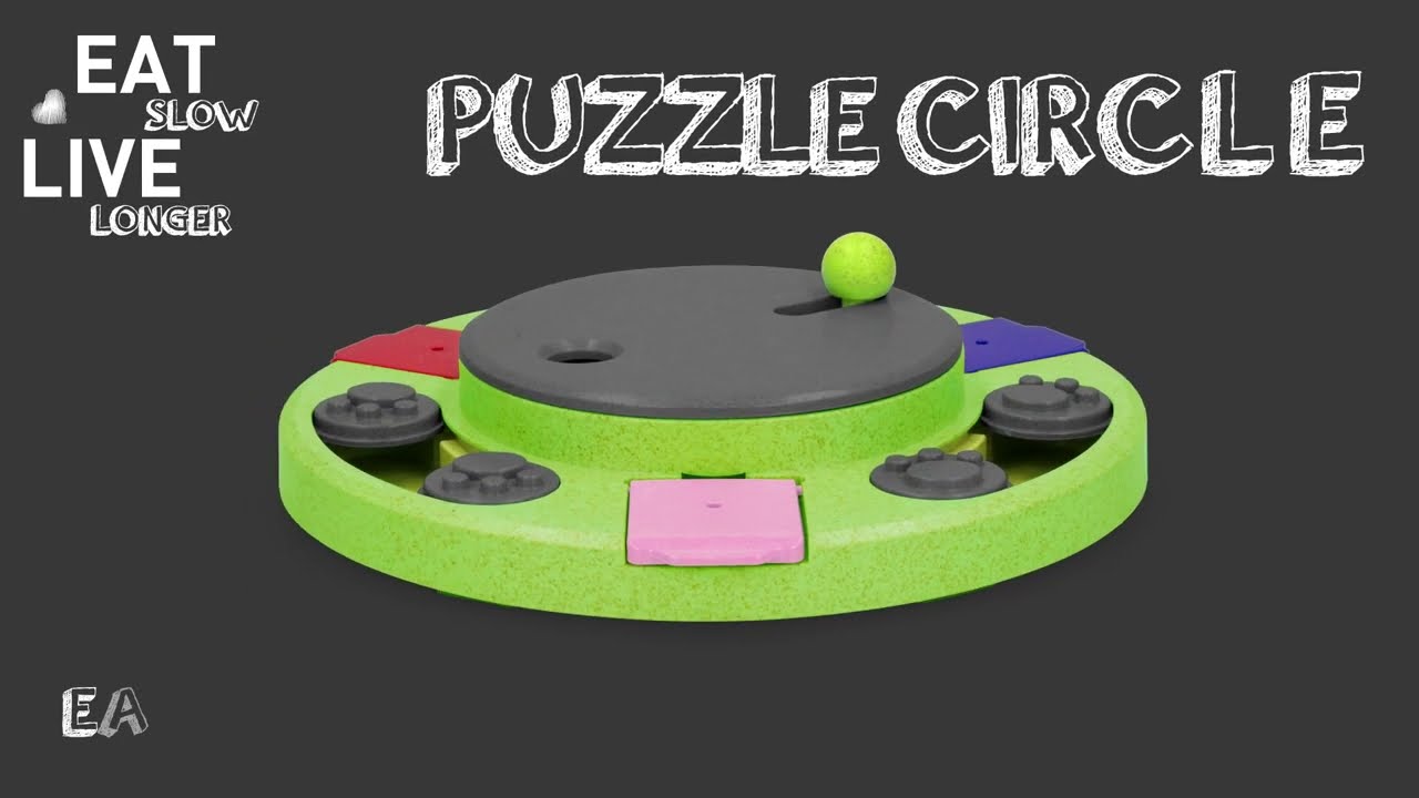 Eat Slow Live Longer Puzzle Circle *