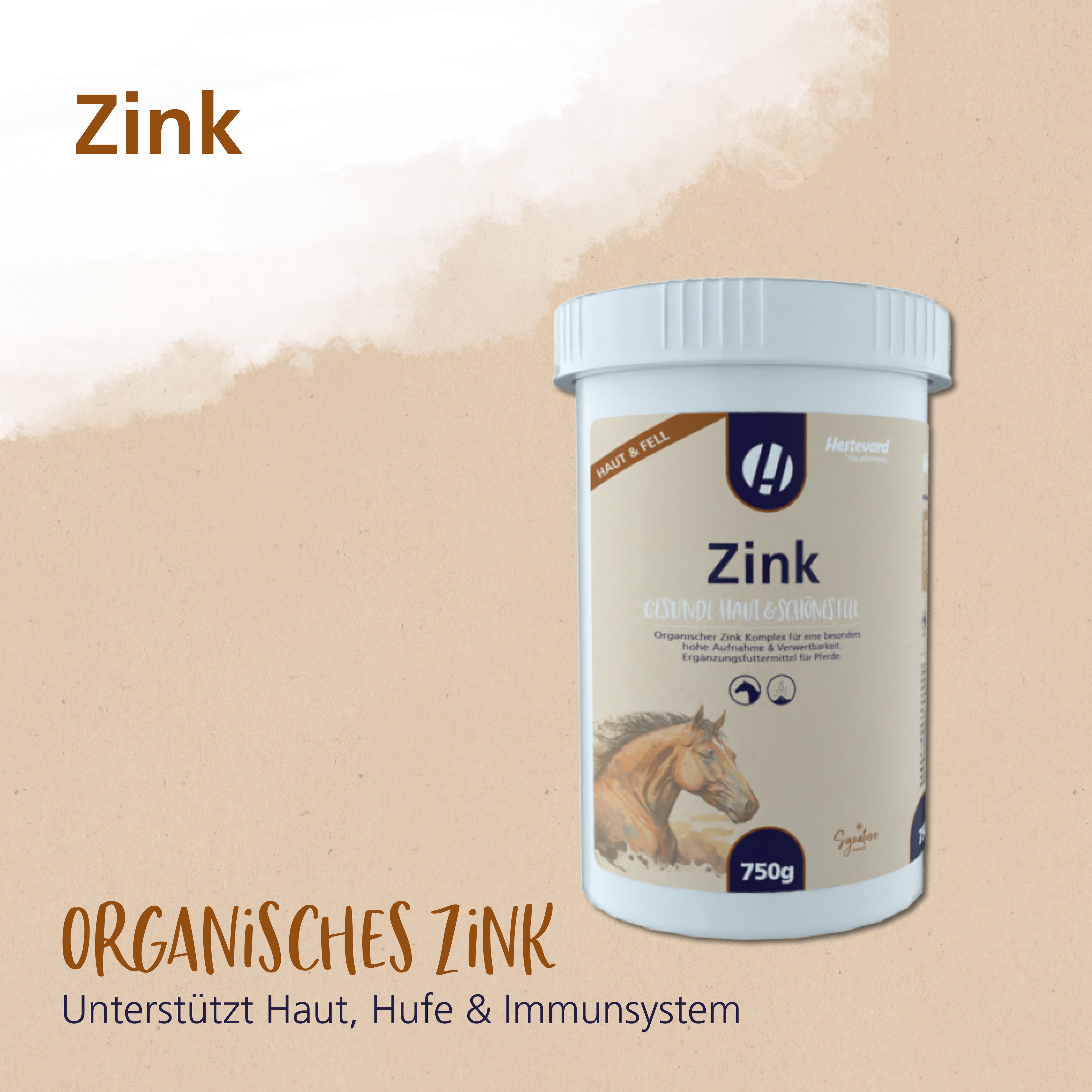 Hestevard Zink – Hochwertige Zinkquelle zur Unterstützung von Haut, Fell & Immunsystem